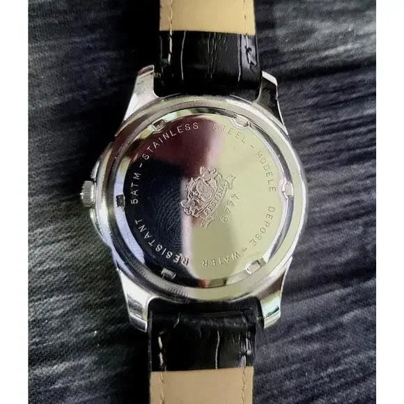 Rare Vintage Festina Vera Pelle Swiss 6077 Diver Mens Watch